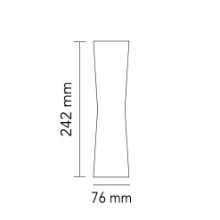 Sale Clessidra LED Wandleuchte Wohnzimmer|Flur
