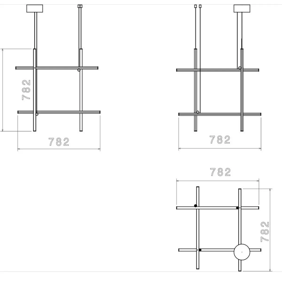 Online Coordinates S3 LED Pendelleuchte Wohnzimmer|Flur