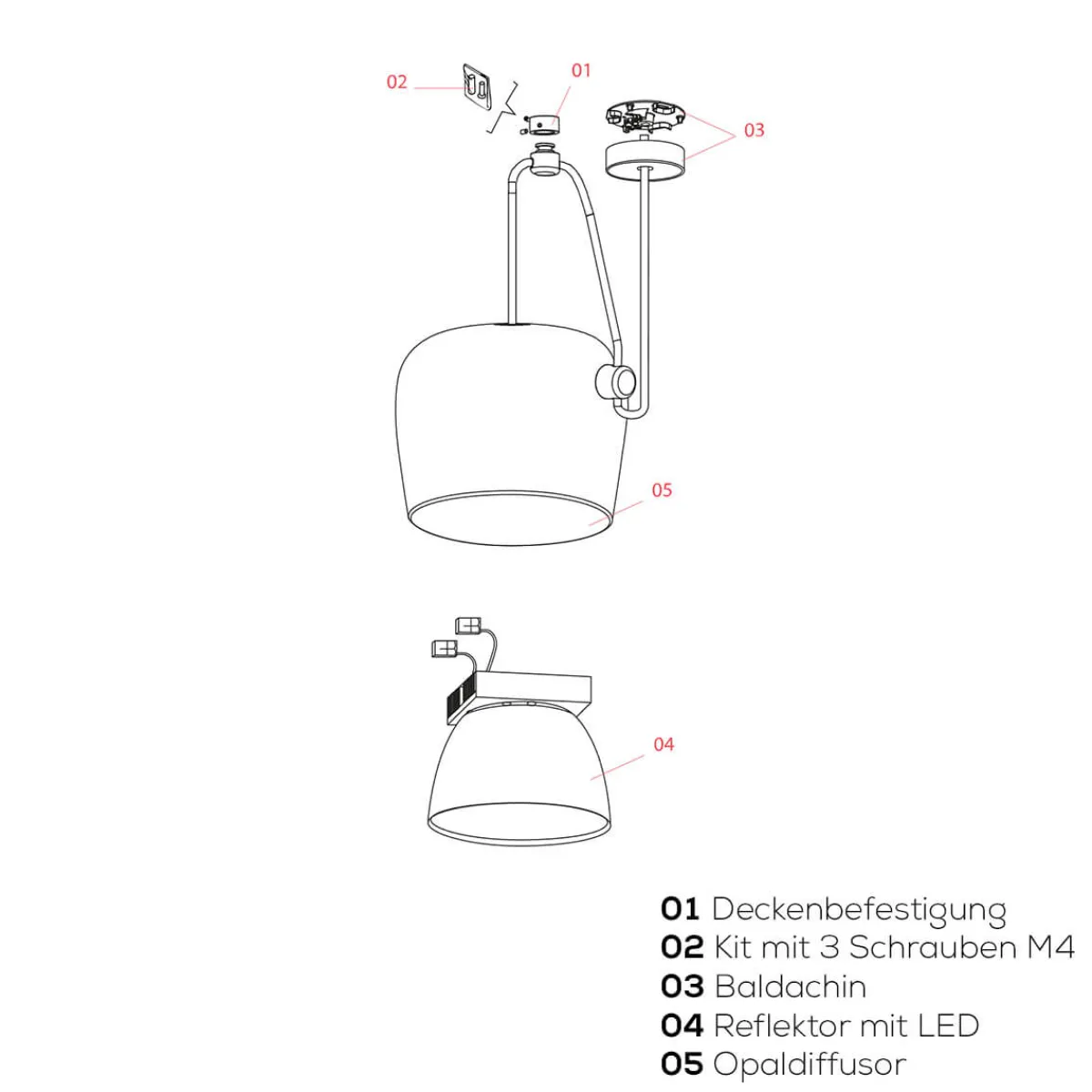 Sale Aim Deckenbefestigung Ersatzteile