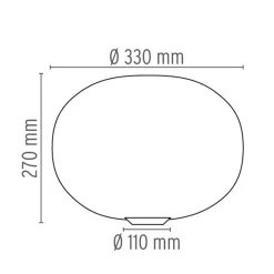 Glo-Ball Basic Tischleuchte Wohnzimmer|Schlafzimmer