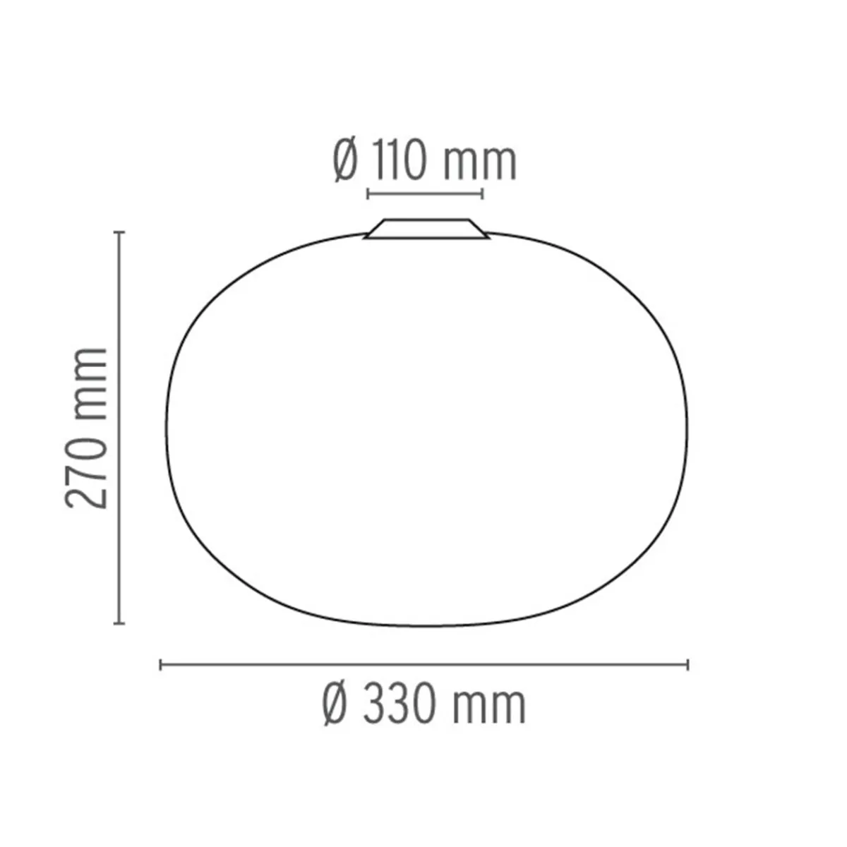 Clearance Glo-Ball C Deckenleuchte Schlafzimmer|Flur