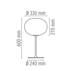 Online Glo-Ball T1 Tischleuchte Schlafzimmer|Tischleuchten