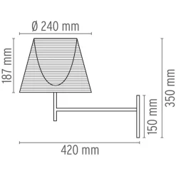 Sale KTribe W Wandleuchte Hotellerie|Wohnzimmer