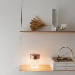 Online Last Order Fluted LED Akkuleuchte Dekoration|Hotellerie