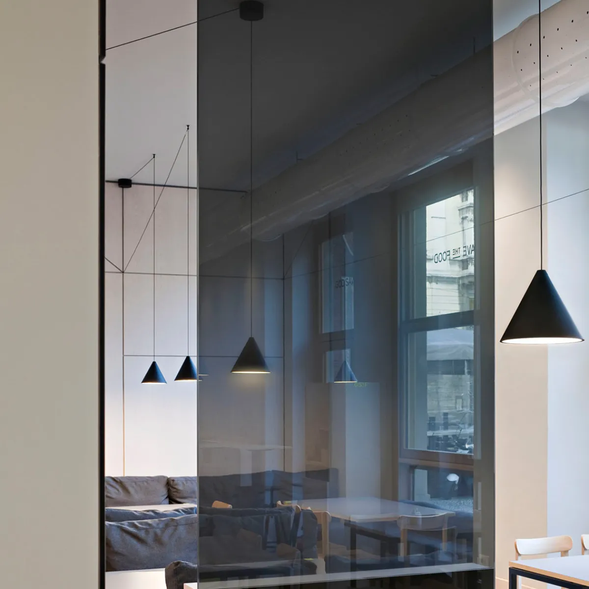 Discount String Light Cone LED Pendelleuchte, App Control Gastronomie|Pendelleuchten