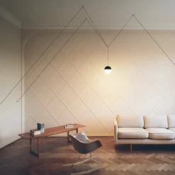 Hot String Light Sphere LED Pendelleuchte Gastronomie|Wohnzimmer