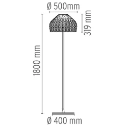 Outlet Tatou F Stehleuchte Hotellerie|Stehleuchten