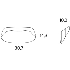Online Bonnet LED Wandleuchte Wandleuchten|Flur