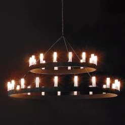 Clearance Chandelier Doppio Pendelleuchte Pendelleuchten|Wohnzimmer