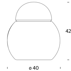 New Daruma Tischleuchte Tischleuchten|Schlafzimmer