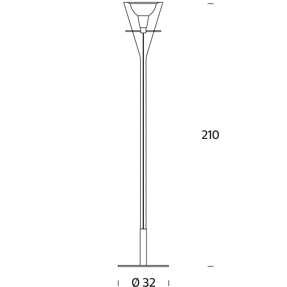 Hot Flûte Magnum Stehleuchte Stehleuchten|Wohnzimmer