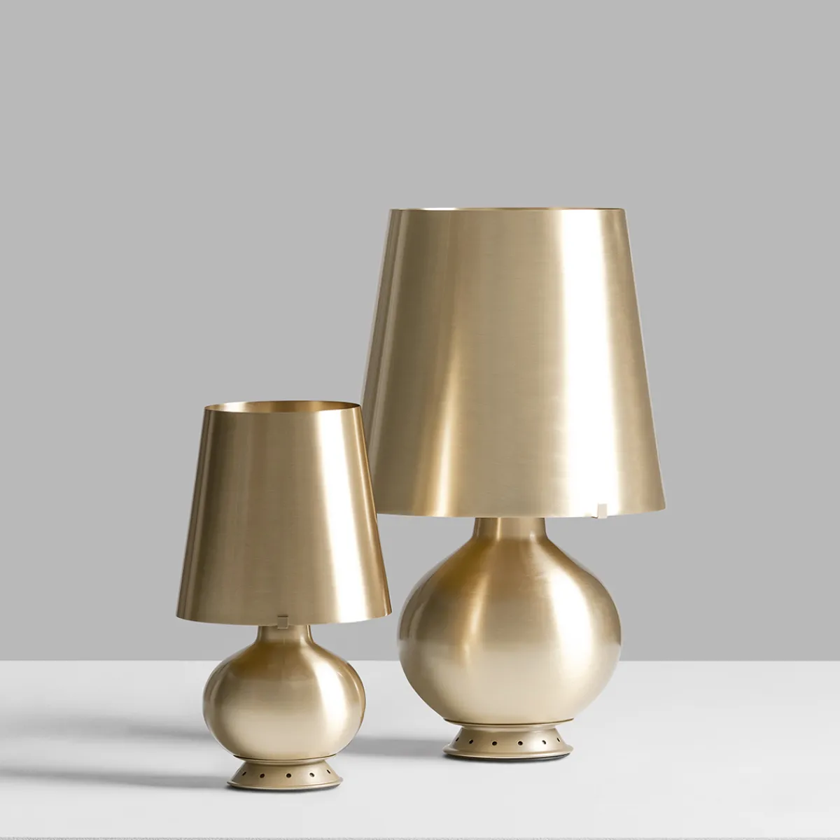 Online Fontana Media Tischleuchte, Messing Tischleuchten|Schlafzimmer