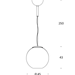 Outlet Globo Di Luce Pendelleuchte Pendelleuchten