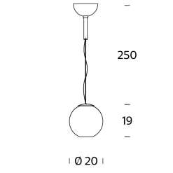 Outlet Globo Di Luce Pendelleuchte, Auslaufmodell Pendelleuchten|Schlafzimmer