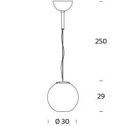 Outlet Globo Di Luce Pendelleuchte, Auslaufmodell Pendelleuchten|Schlafzimmer