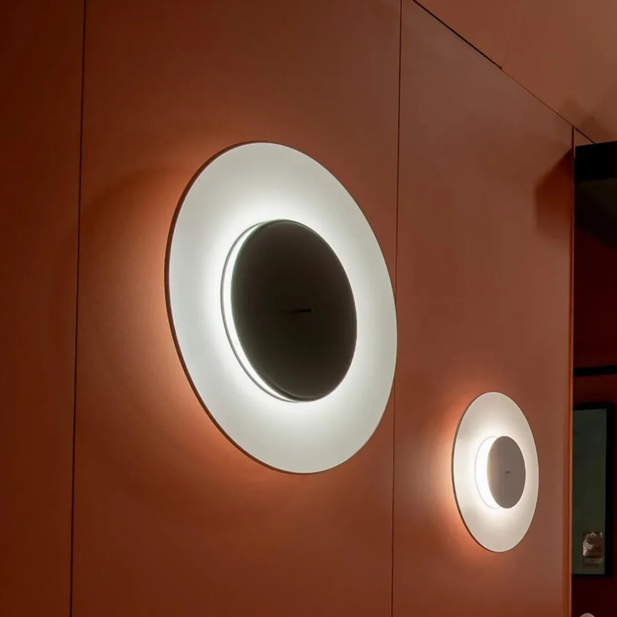 Discount Lunaire LED Wandleuchte, Ø: 75 cm Schlafzimmer|Wandleuchten