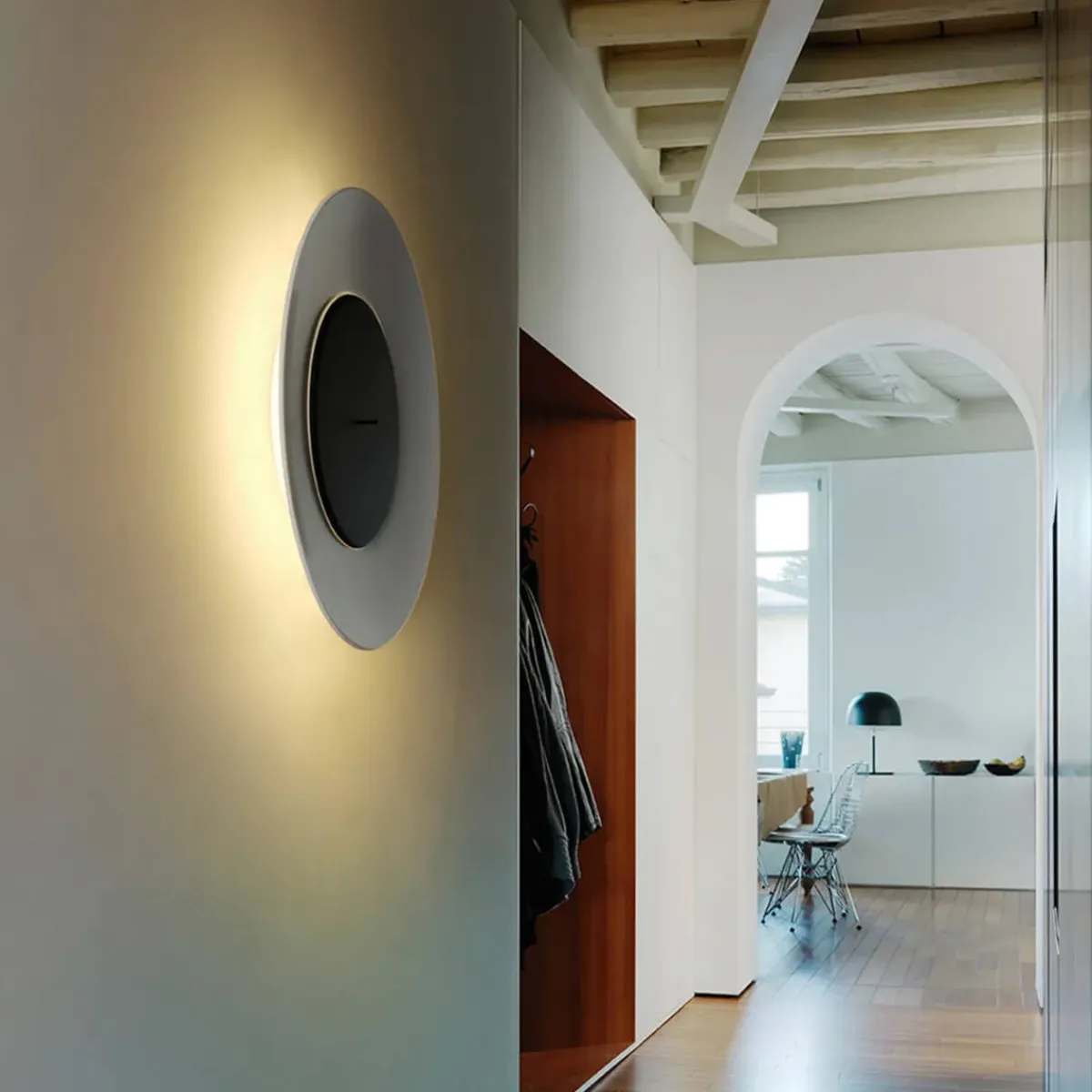 Discount Lunaire LED Wandleuchte, Ø: 75 cm Schlafzimmer|Wandleuchten