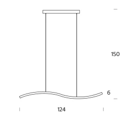Sale Serpentine LED Pendelleuchte, Ausstellungsstück Pendelleuchten