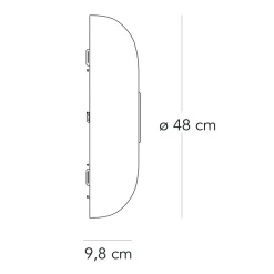 Tropico Grande LED Wand- / Deckenleuchte Wandleuchten|Deckenleuchten