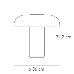 Sale Tropico Media LED Tischleuchte Tischleuchten|Schlafzimmer