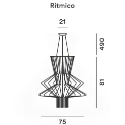 New Allegro Sospensione Pendelleuchten|Wohnzimmer