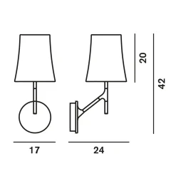 Hot Birdie Parete Wandleuchten|Flur