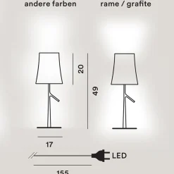 Discount Birdie Piccola LED Tavolo Tischleuchten|Schlafzimmer