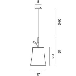 Clearance Birdie Piccola Sospensione Pendelleuchten