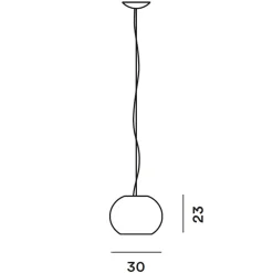 Outlet Buds 3 LED Sospensione Pendelleuchten