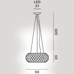 Sale Caboche Plus Media LED Sospensione Gastronomie|Essbereiche