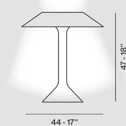 Outlet Chapeaux M LED Tavolo Hotellerie|Tischleuchten