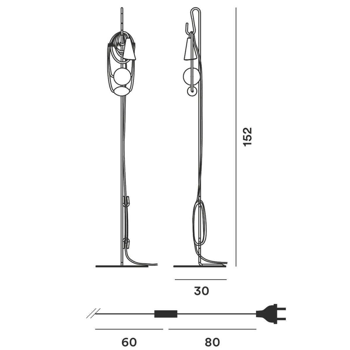 New Filo Lettura Stehleuchten|Leseleuchten