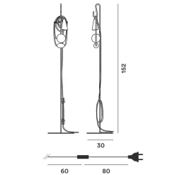 Hot Filo Lettura Stehleuchten|Schlafzimmer