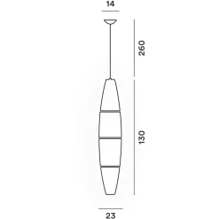 Havana Sospensione / Parete, Rückläufer Wandleuchten|Pendelleuchten