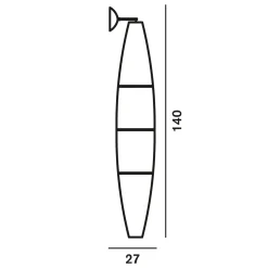 Havana Sospensione / Parete, Rückläufer Wandleuchten|Pendelleuchten