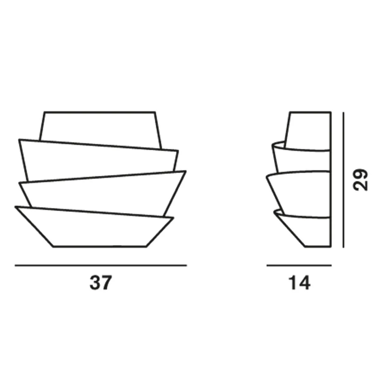 Hot Le Soleil Parete Wandleuchten|Flur