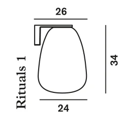Outlet Rituals Parete Wandleuchten|Flur