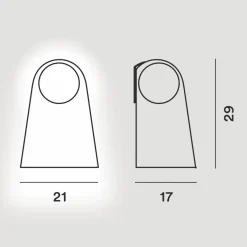 New Satellight Parete Wandleuchten|Flur