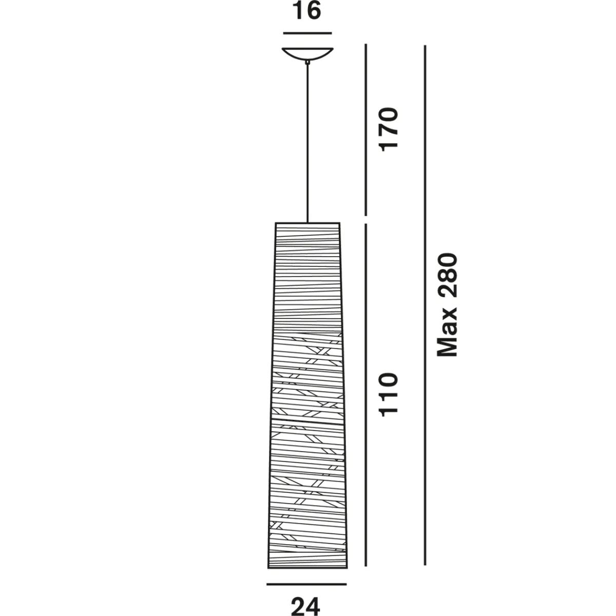 Discount Tress Media Sospensione Pendelleuchten