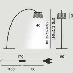 Outlet Twiggy Grid LED Terra Outdoor Terrassen|Dekorative Leuchten