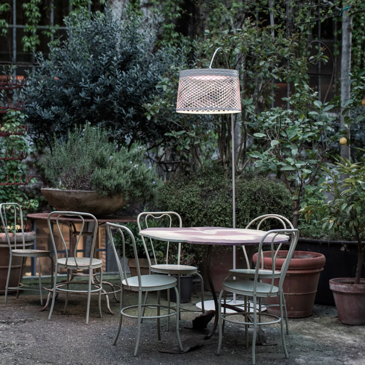 Outlet Twiggy Grid LED Terra Outdoor Terrassen|Dekorative Leuchten