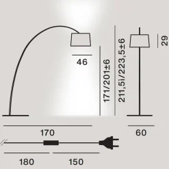 Online Twiggy LED Terra Essbereiche|Stehleuchten