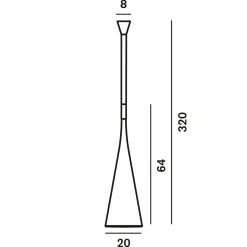 Hot Uto Tavolo / Sospensione Terrassen|Dekorative Leuchten