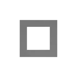 Online Rahmen in Titan für die Karree Wand- / Deckenleuchte, Abverkaufsware Leuchtenzubehör