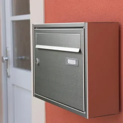 Sale Briefkasten mit gebremster Einwurfklappe Briefkästen & Paketboxen|Hausnummern & Briefkästen