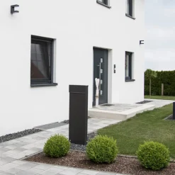 Best Calmalux Briefkastensäule Briefkästen & Paketboxen|Hausnummern & Briefkästen