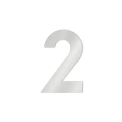 Clearance Midi Hausnummer, Edelstahl, Auslaufmodell Hausnummern & Briefkästen