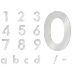 Discount Midi Hausnummer zum Kleben, Auslaufmodell Hausnummern & Briefkästen