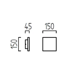 Best Air LED Außenwandleuchte Terrassen|Fassaden