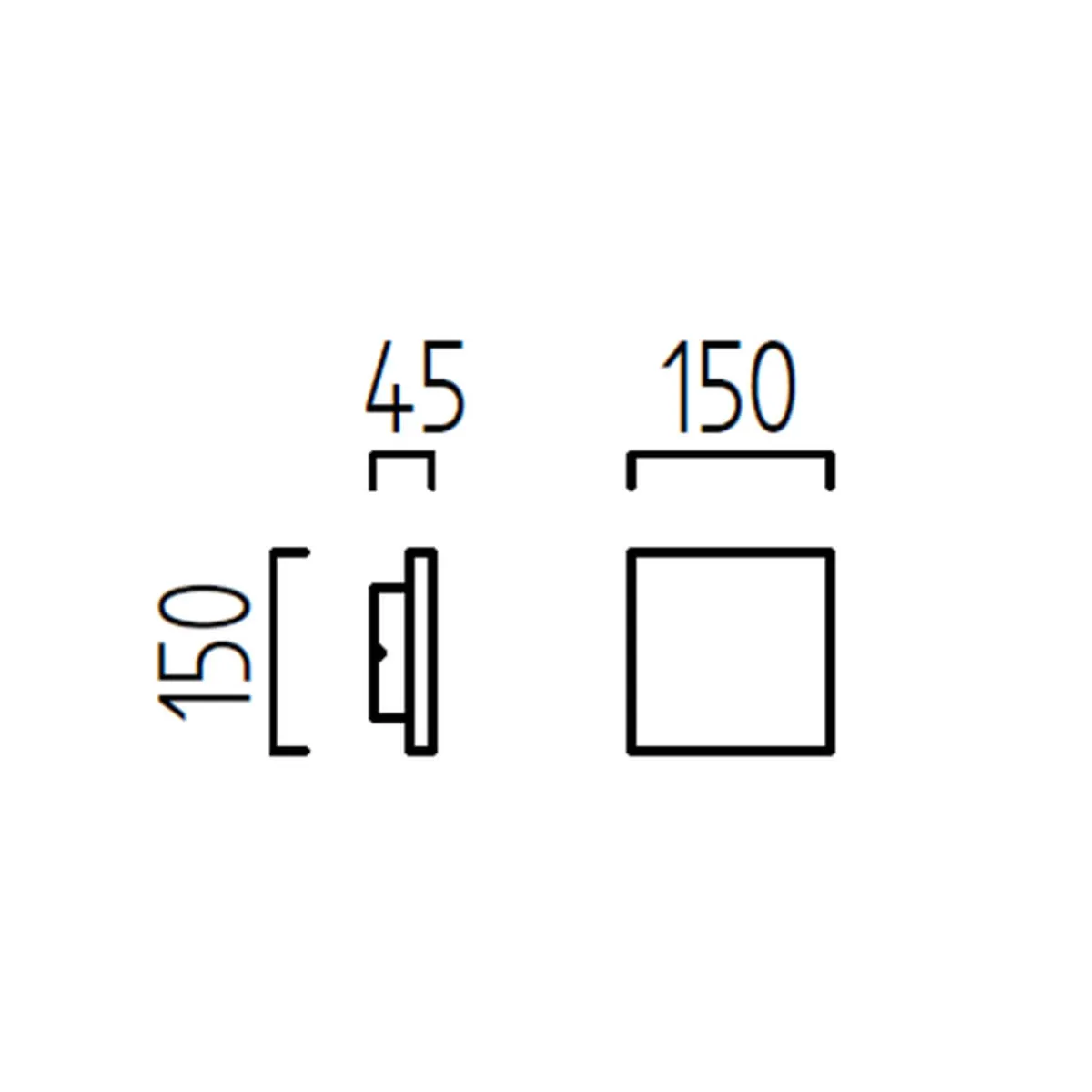 Best Air LED Außenwandleuchte Terrassen|Fassaden